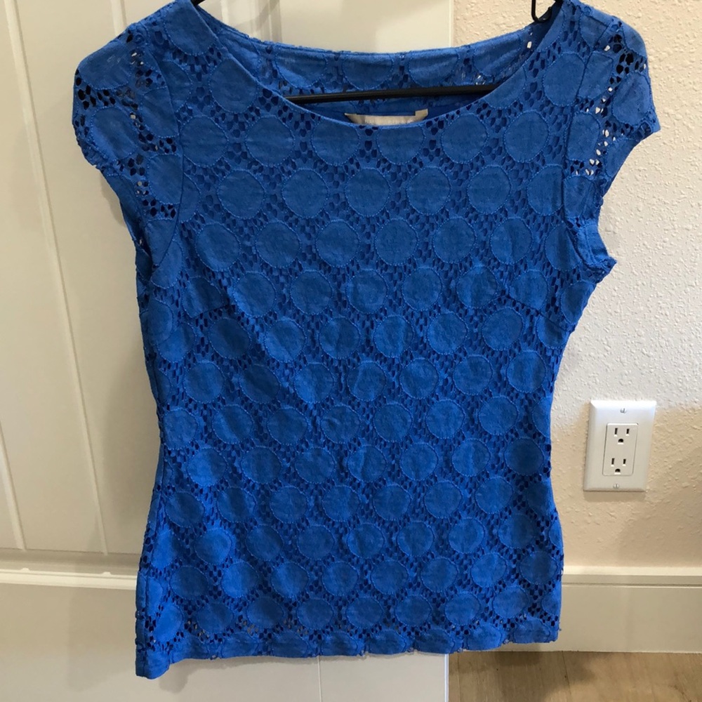 Banana republic blue top
